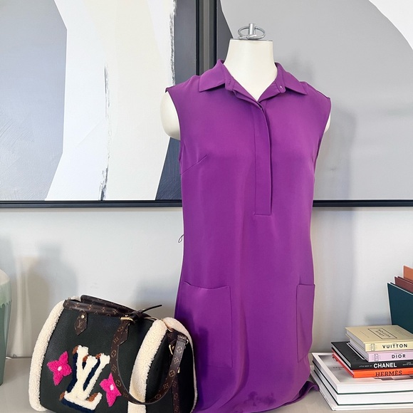 Speedy Bandouliere Bag Leather and Monogram Teddy Shearling 30 - Picture 8 of 12